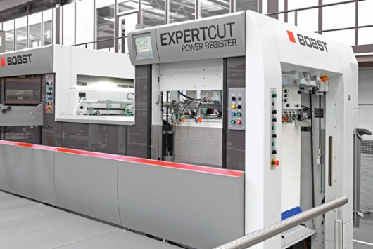 Bobst Diecutter with Blanker